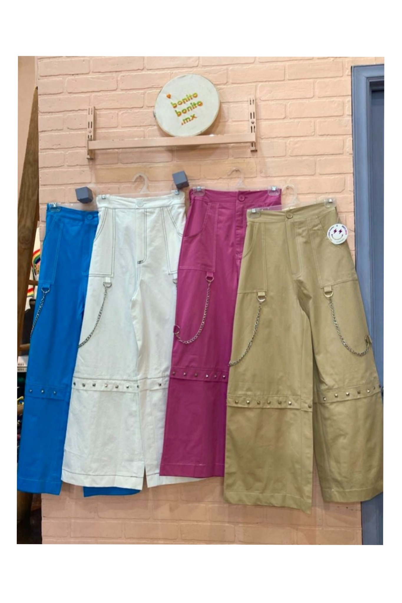 PANT WIDE ESTOPEROL+CADENA