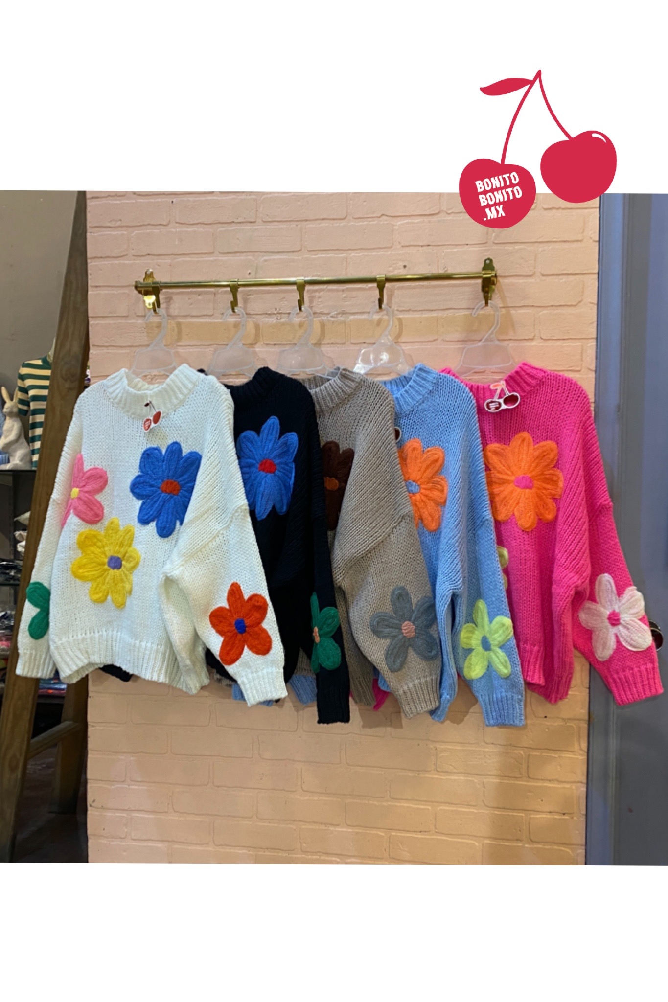 SUETER FLORES GRANDES