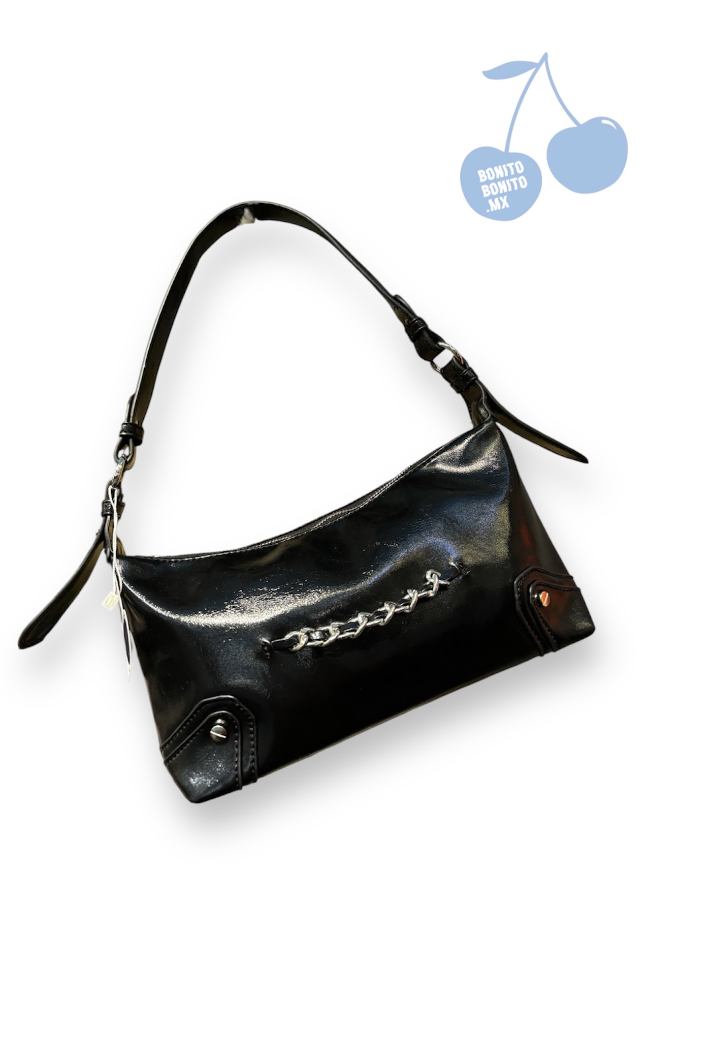 BOLSO CEREZO CON CADENA