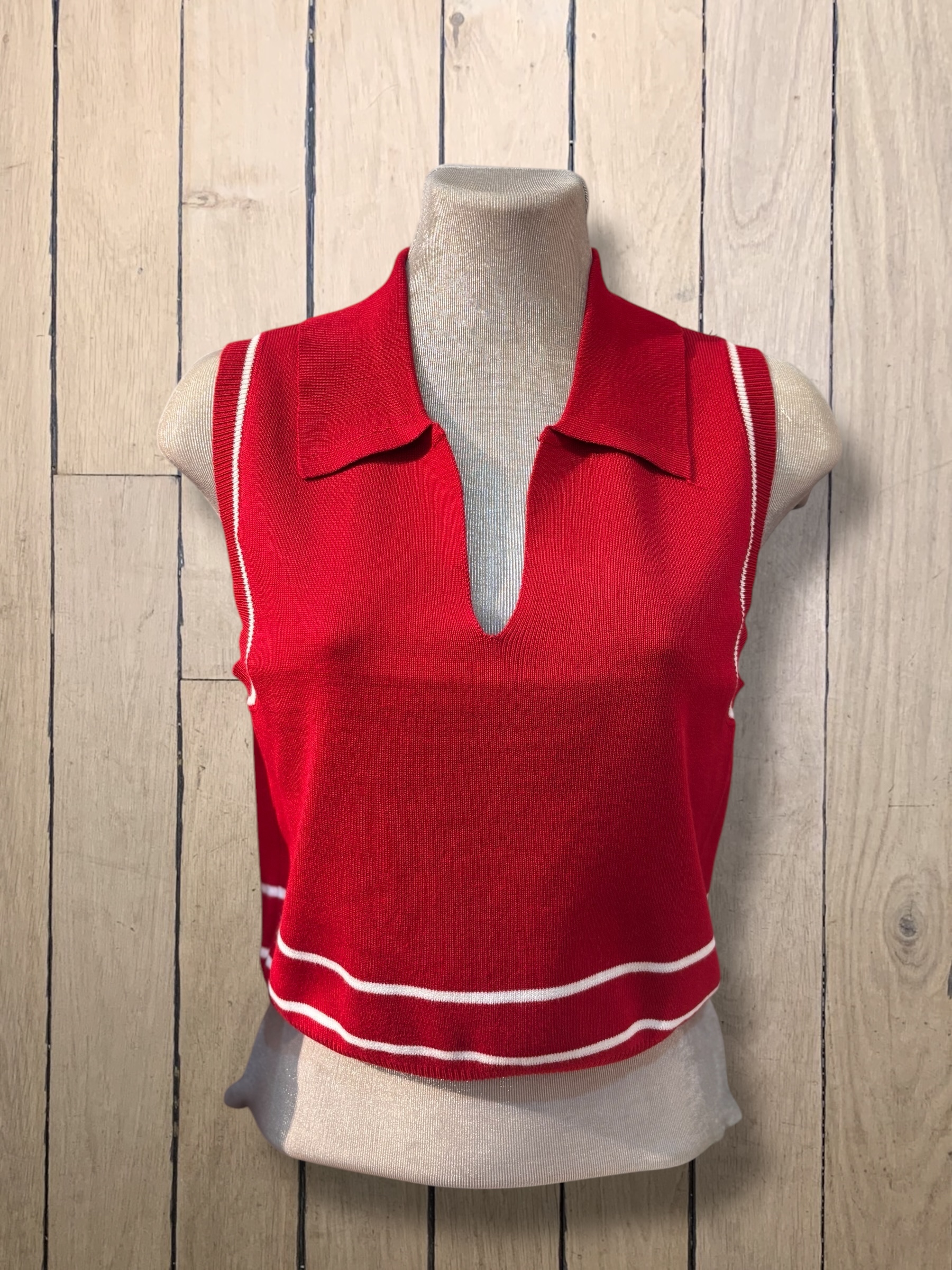 BLUSA PADEL SIN MANGA 49Z