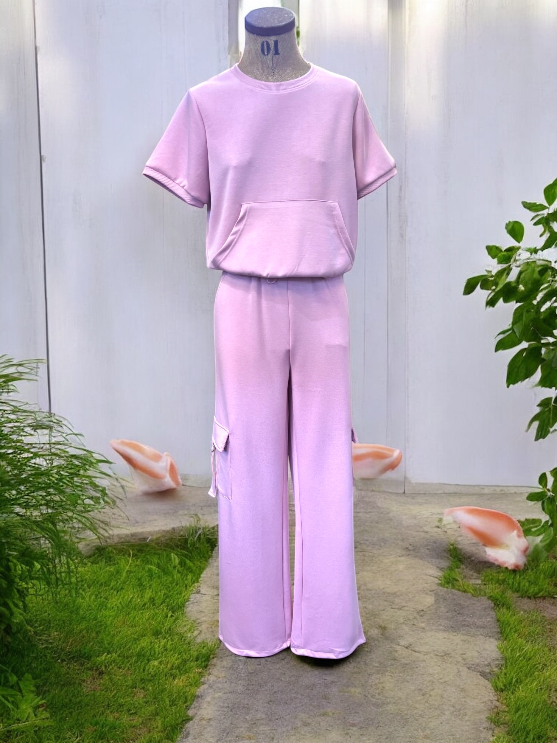 SET PANTS CARGO JARETA REDM 59S