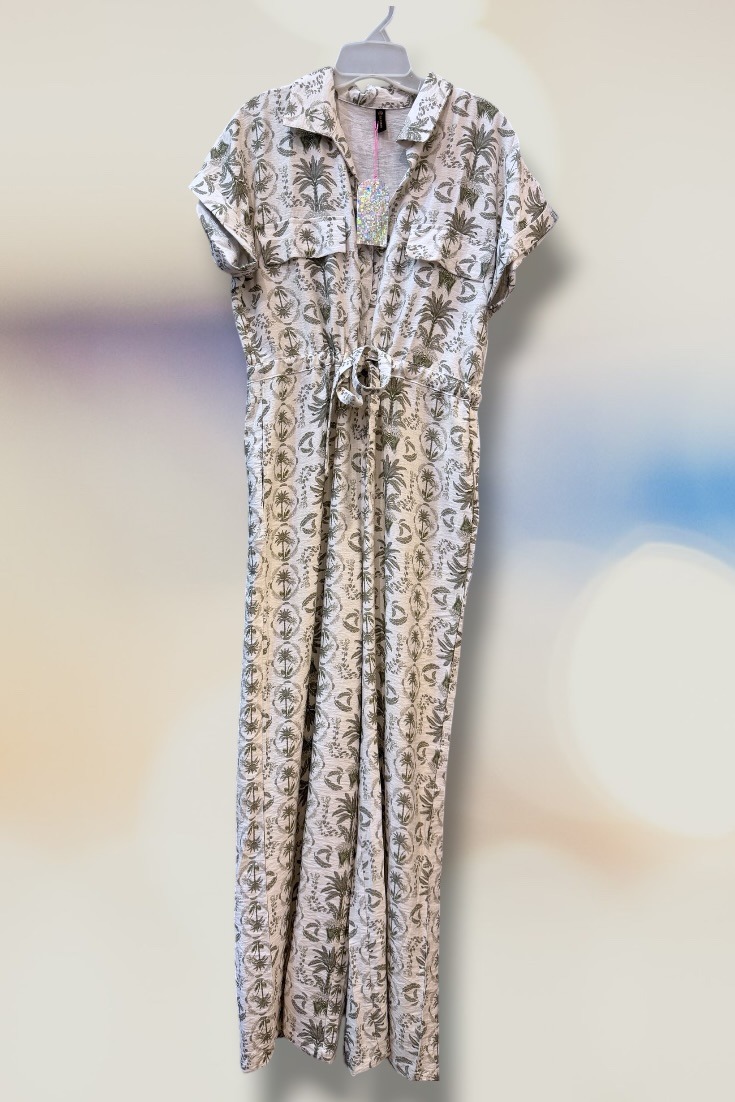 JUMPSUIT PRINT PALMERITAS PT187