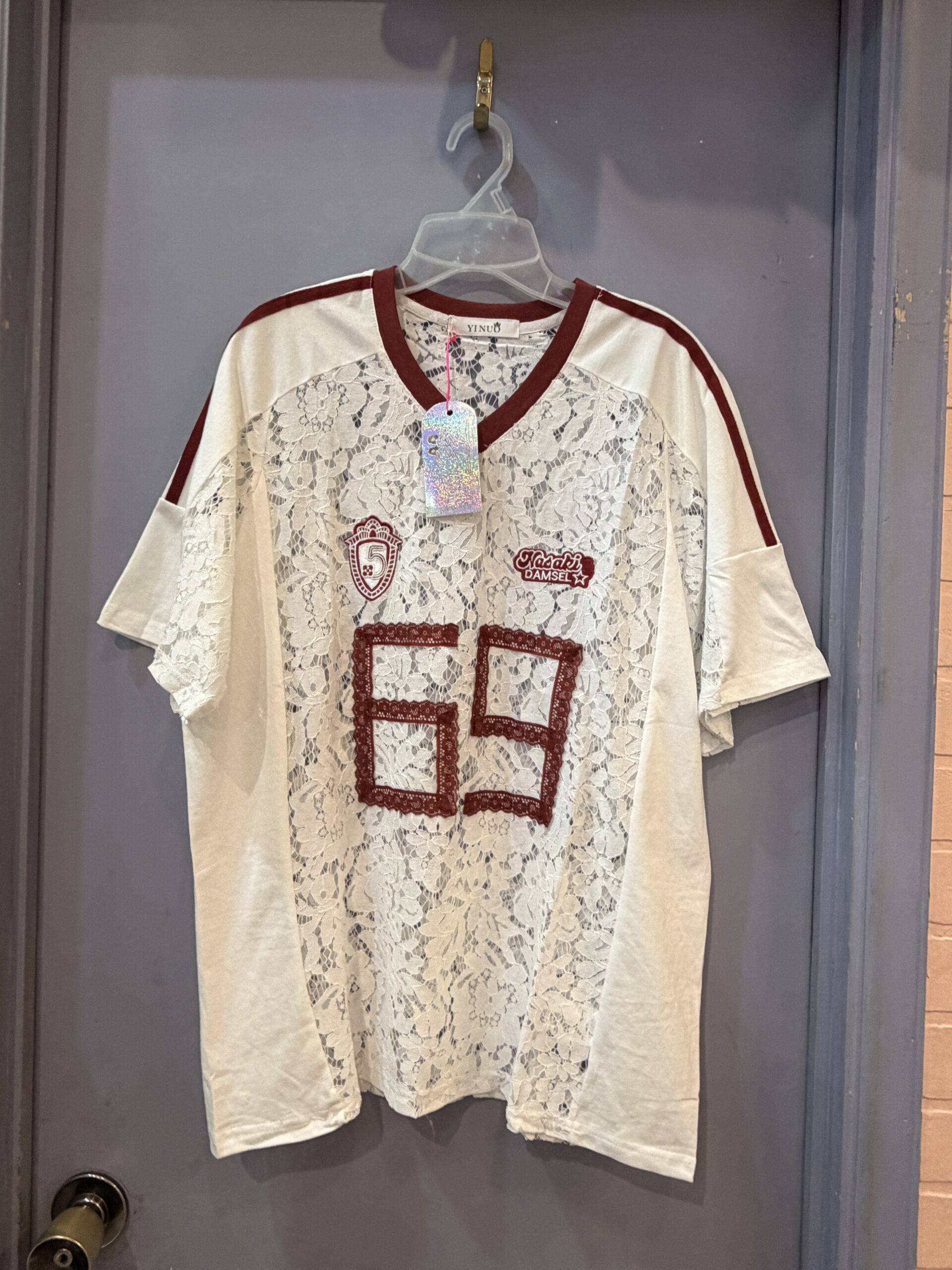 BLUSA ENCAJE 69 BORD MP741