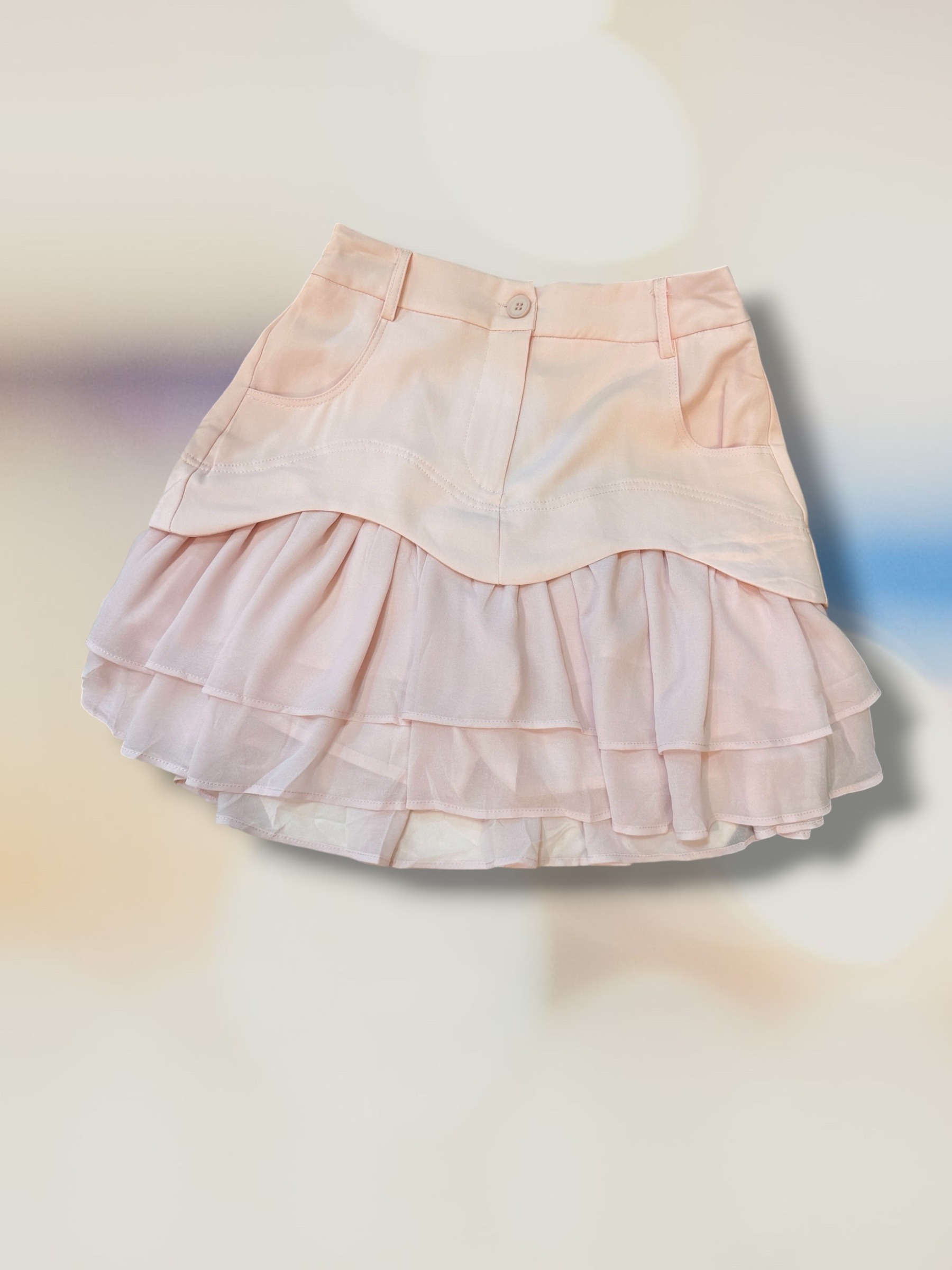 FALDA MISS MINI OLAN ONDA GASA 596