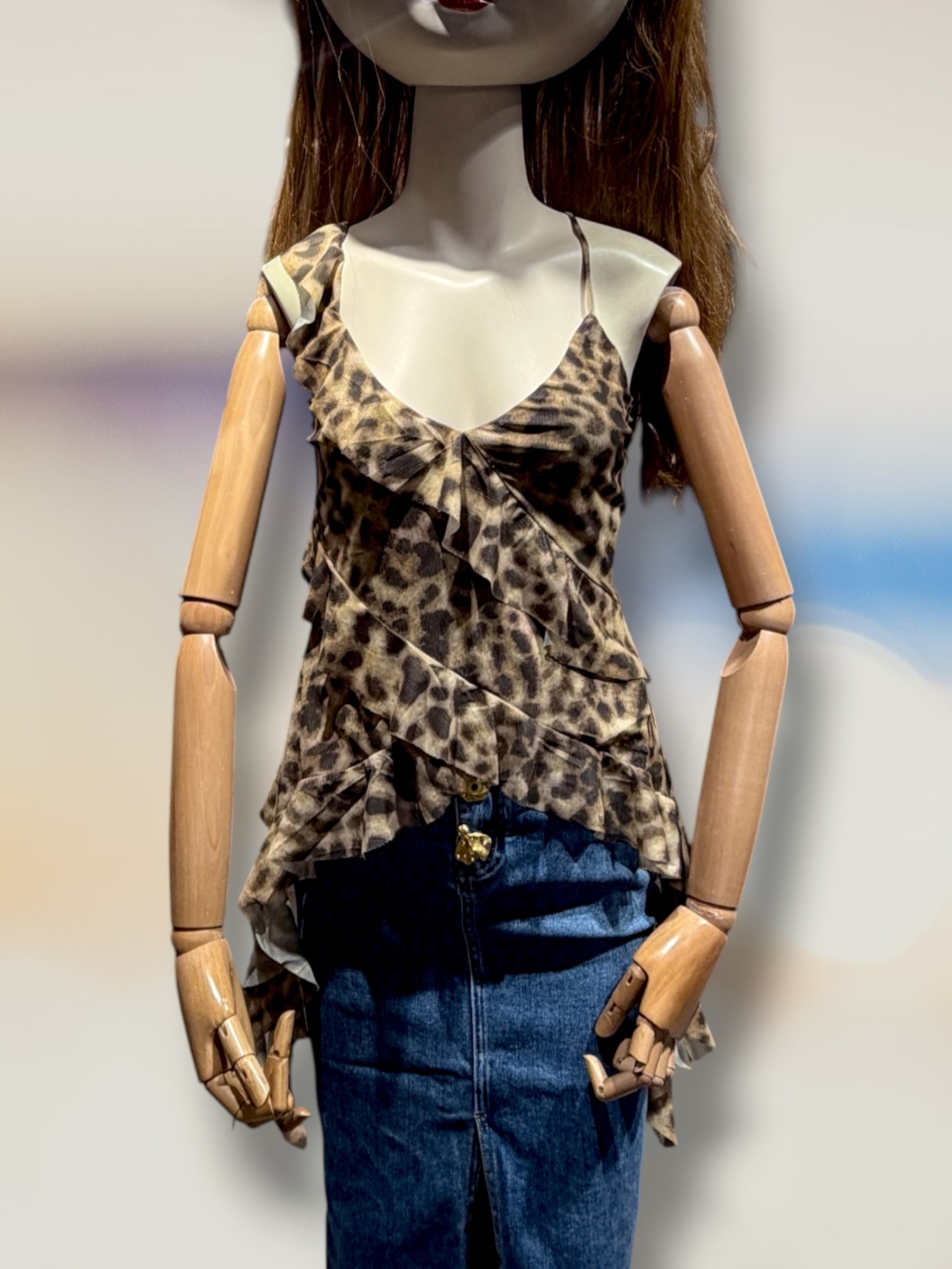 TOP MISS TIRANTES GASA ANIMAL P 069