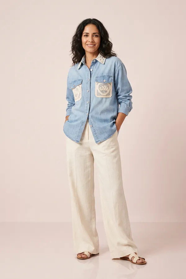 CAMISOLA MISS DENIM CINTILLA 426